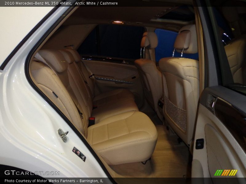 Arctic White / Cashmere 2010 Mercedes-Benz ML 350 4Matic
