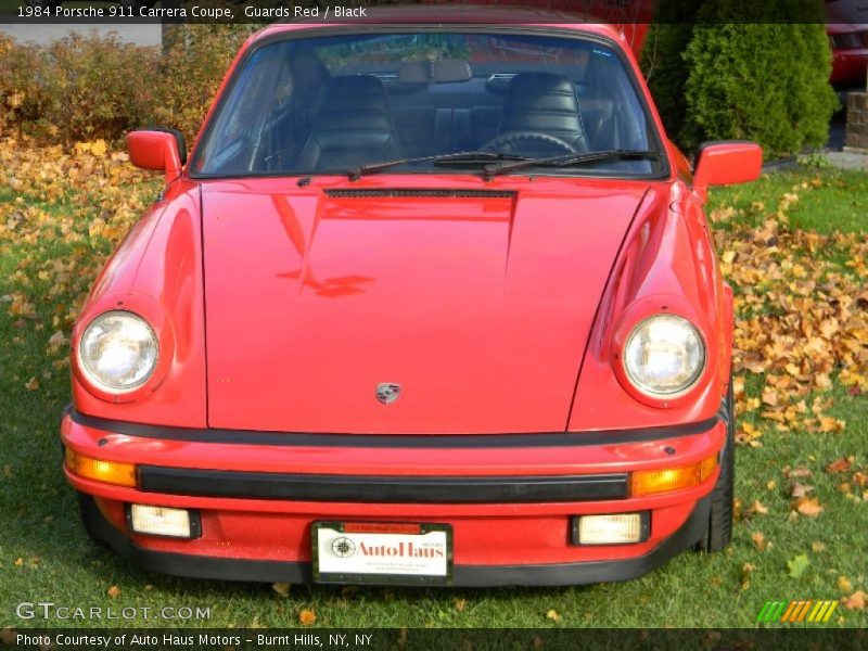 Guards Red / Black 1984 Porsche 911 Carrera Coupe