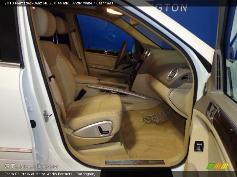 Arctic White / Cashmere 2010 Mercedes-Benz ML 350 4Matic