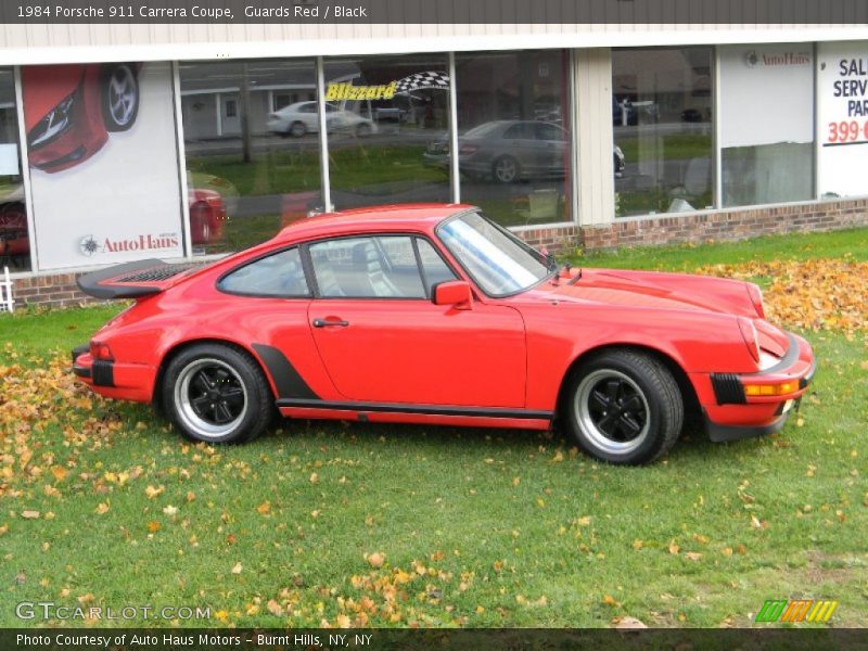 Guards Red / Black 1984 Porsche 911 Carrera Coupe