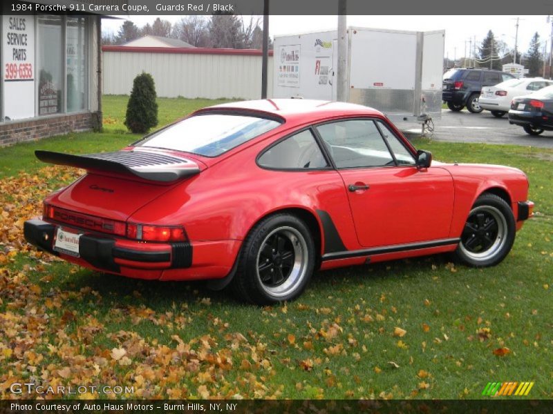 Rear 3/4 View - 1984 Porsche 911 Carrera Coupe