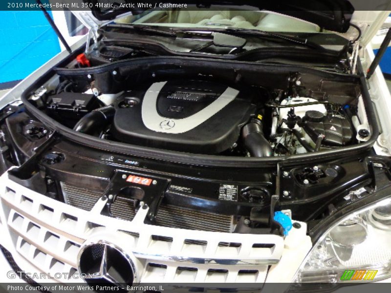 Arctic White / Cashmere 2010 Mercedes-Benz ML 350 4Matic
