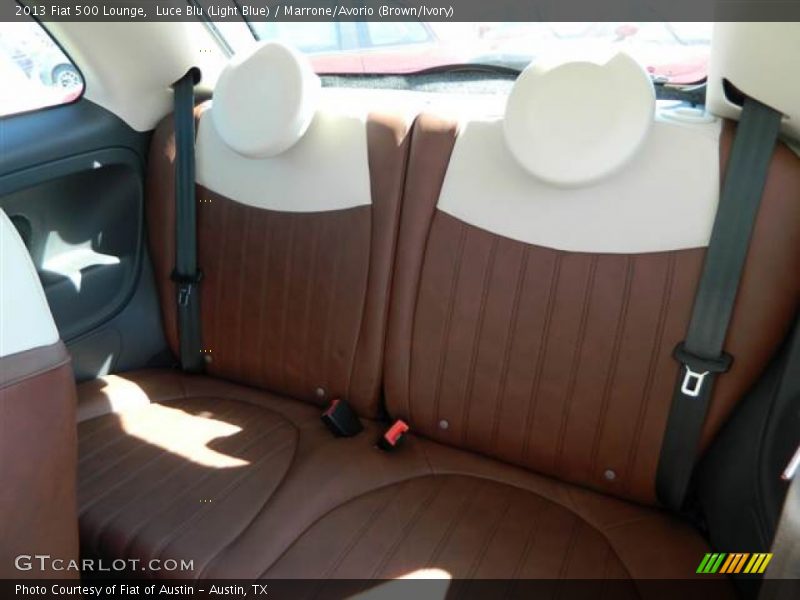 Rear Seat of 2013 500 Lounge