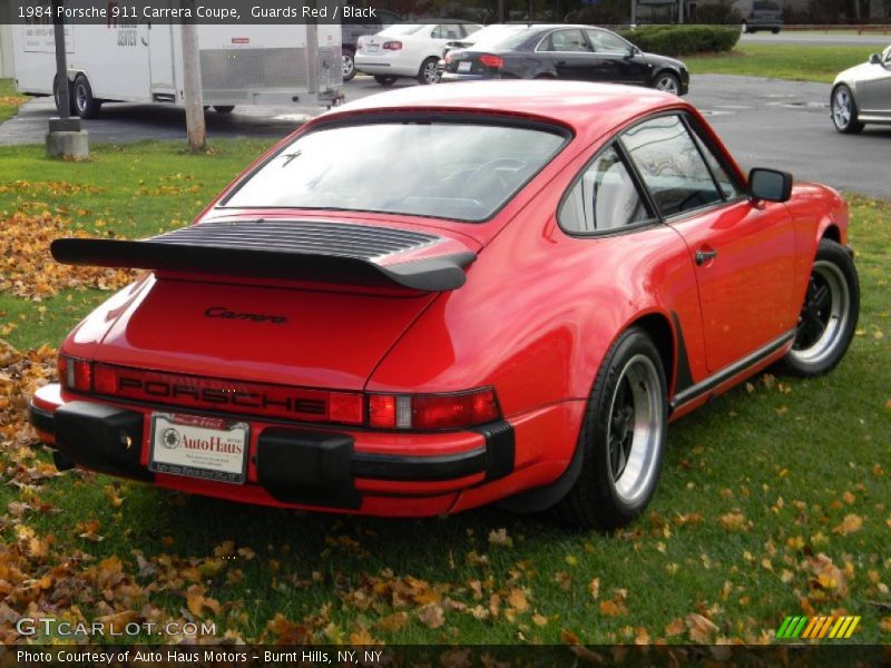 Guards Red / Black 1984 Porsche 911 Carrera Coupe