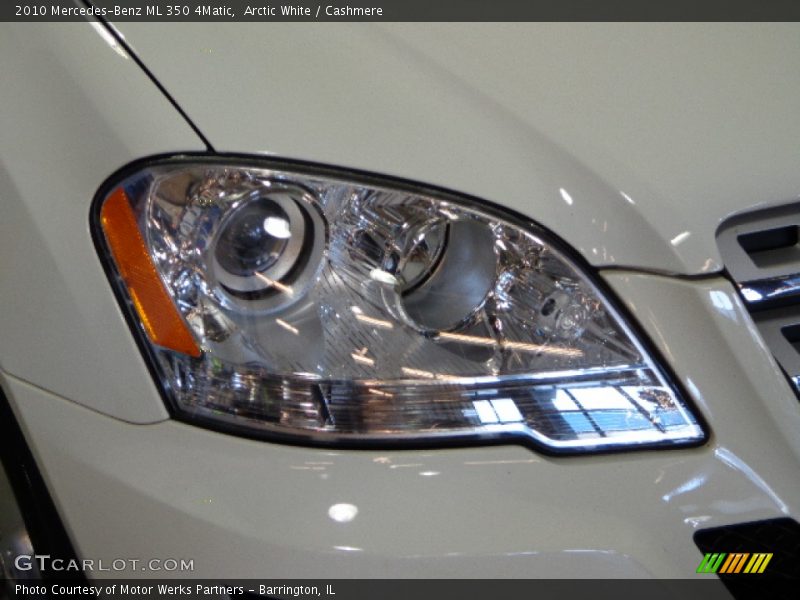 Arctic White / Cashmere 2010 Mercedes-Benz ML 350 4Matic
