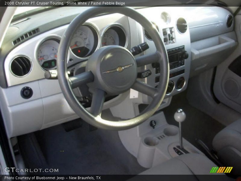 Stone White / Pastel Pebble Beige 2008 Chrysler PT Cruiser Touring