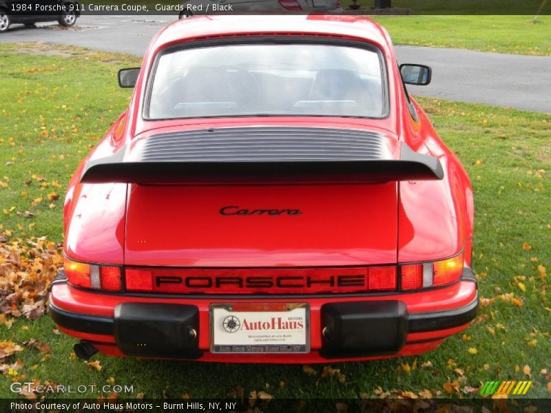 Guards Red / Black 1984 Porsche 911 Carrera Coupe