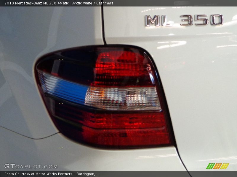Arctic White / Cashmere 2010 Mercedes-Benz ML 350 4Matic