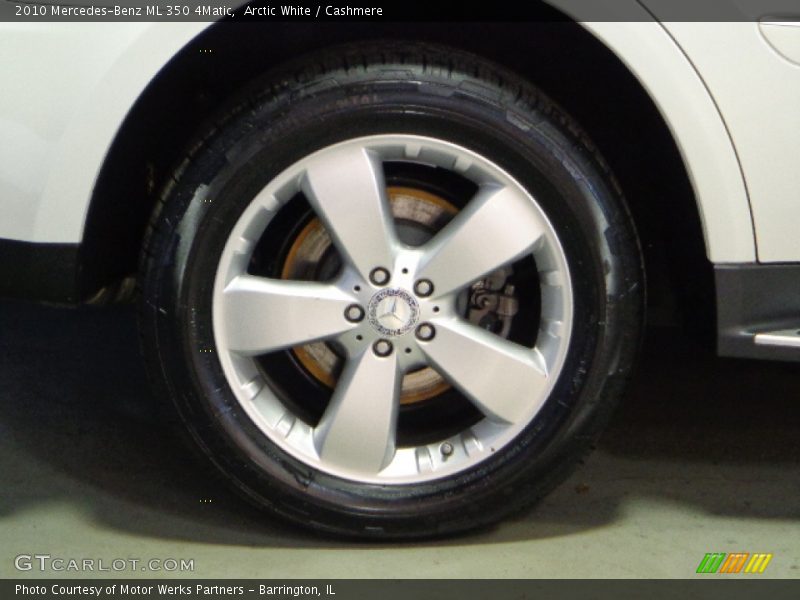 Arctic White / Cashmere 2010 Mercedes-Benz ML 350 4Matic