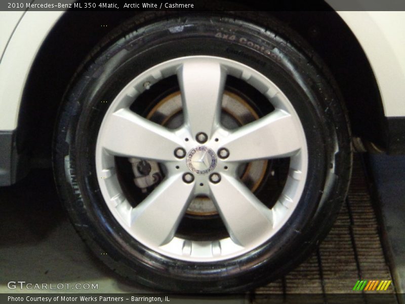 Arctic White / Cashmere 2010 Mercedes-Benz ML 350 4Matic