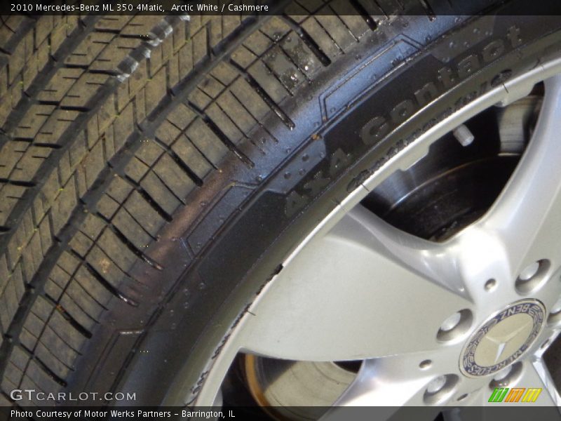 Arctic White / Cashmere 2010 Mercedes-Benz ML 350 4Matic