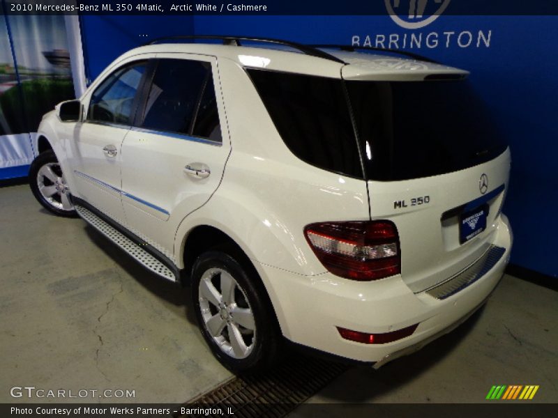 Arctic White / Cashmere 2010 Mercedes-Benz ML 350 4Matic