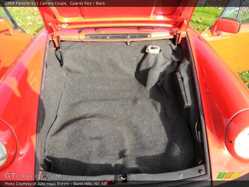 Guards Red / Black 1984 Porsche 911 Carrera Coupe