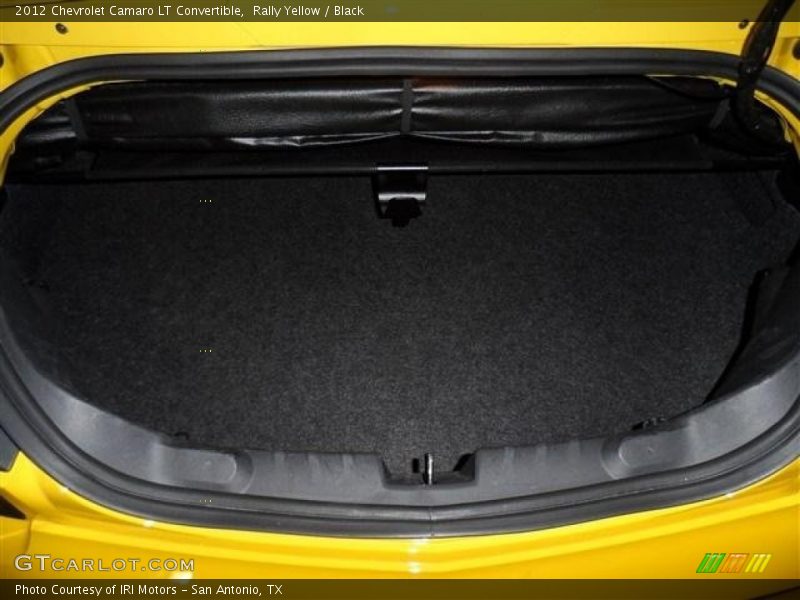 Rally Yellow / Black 2012 Chevrolet Camaro LT Convertible