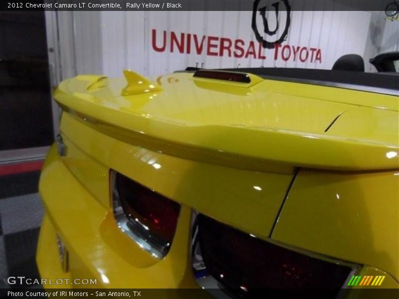 Rally Yellow / Black 2012 Chevrolet Camaro LT Convertible