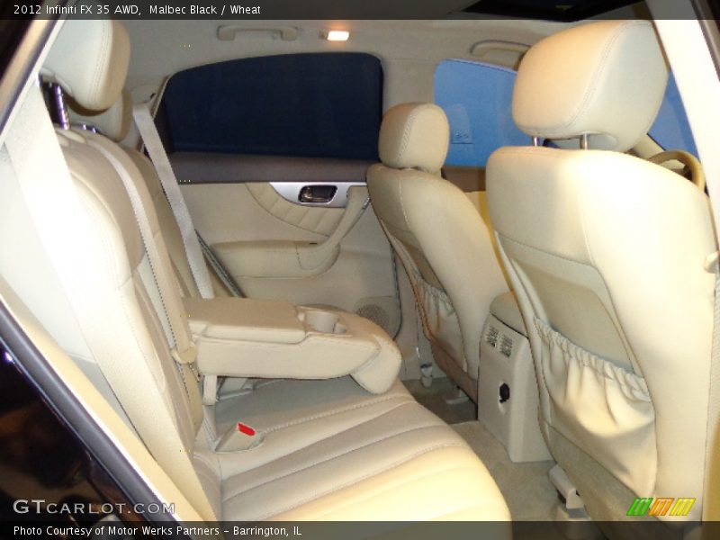 Malbec Black / Wheat 2012 Infiniti FX 35 AWD
