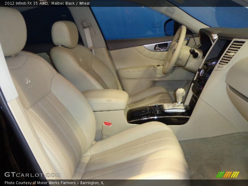 Malbec Black / Wheat 2012 Infiniti FX 35 AWD
