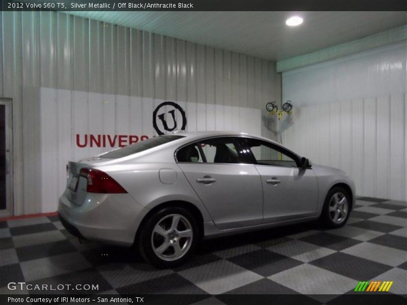 Silver Metallic / Off Black/Anthracite Black 2012 Volvo S60 T5