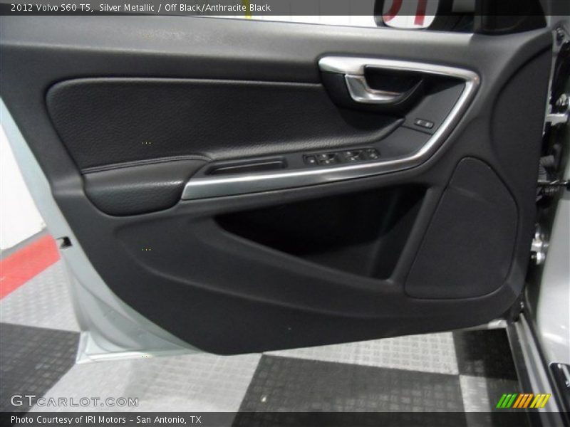 Silver Metallic / Off Black/Anthracite Black 2012 Volvo S60 T5