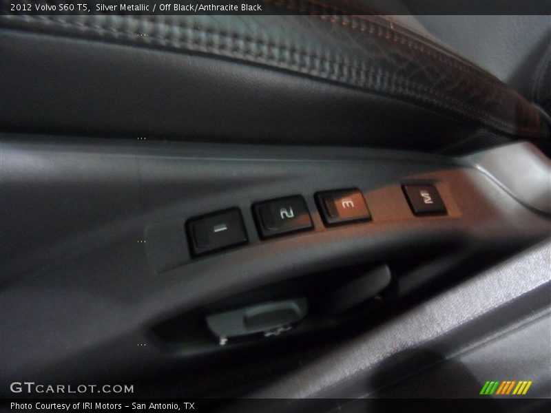 Silver Metallic / Off Black/Anthracite Black 2012 Volvo S60 T5