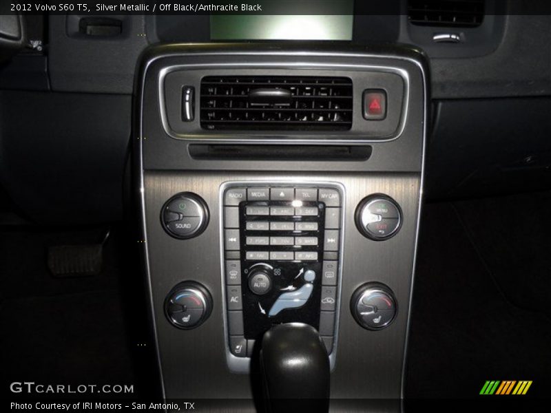 Silver Metallic / Off Black/Anthracite Black 2012 Volvo S60 T5
