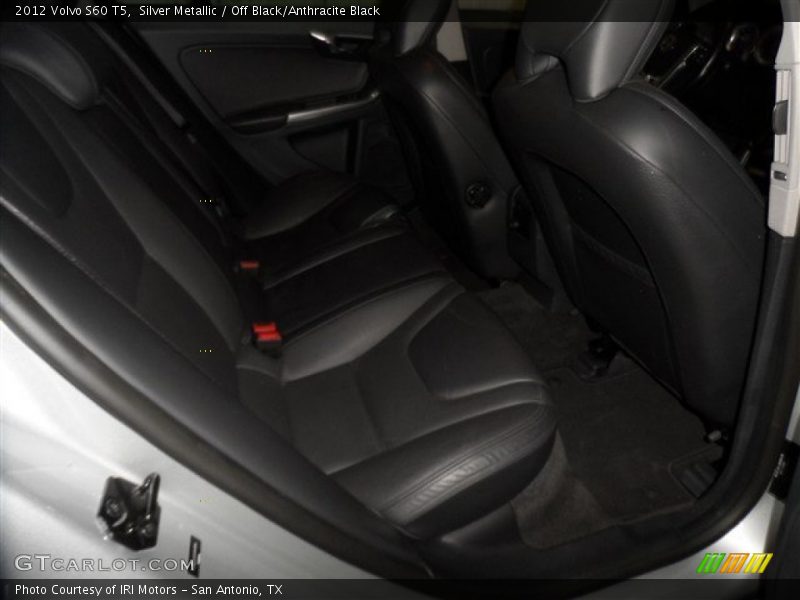 Silver Metallic / Off Black/Anthracite Black 2012 Volvo S60 T5