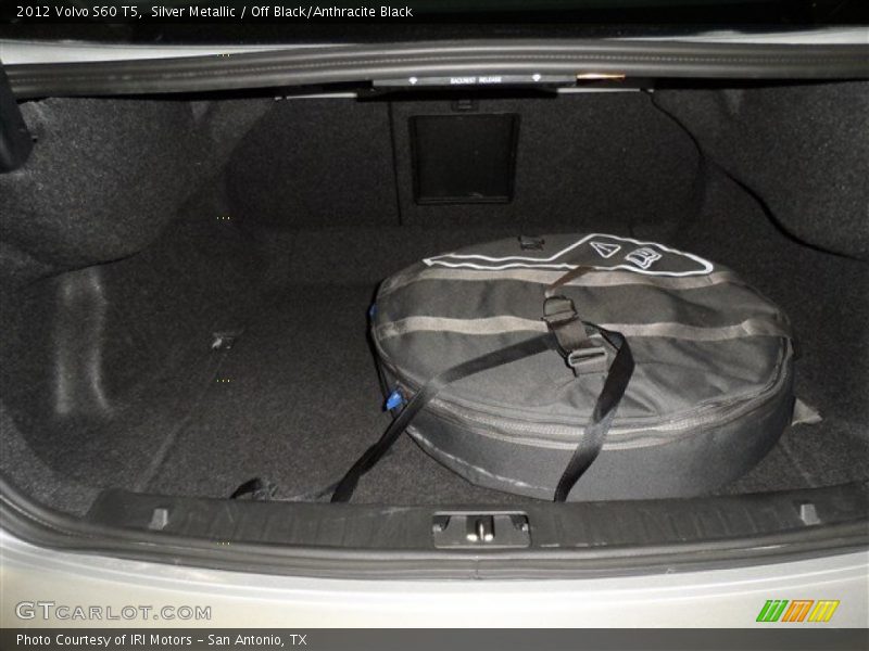 Silver Metallic / Off Black/Anthracite Black 2012 Volvo S60 T5