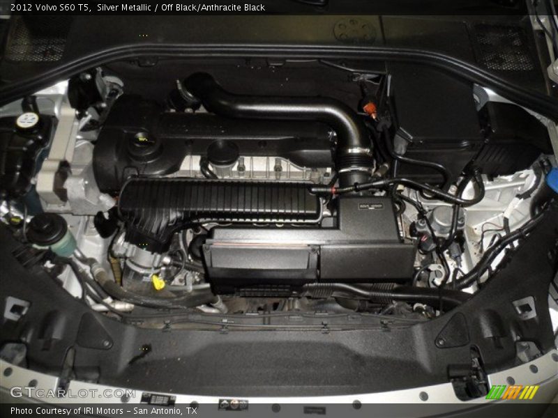 Silver Metallic / Off Black/Anthracite Black 2012 Volvo S60 T5