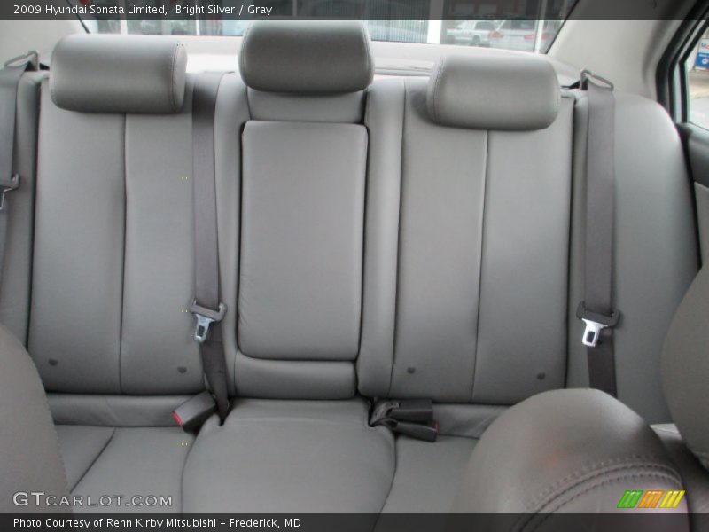 Bright Silver / Gray 2009 Hyundai Sonata Limited