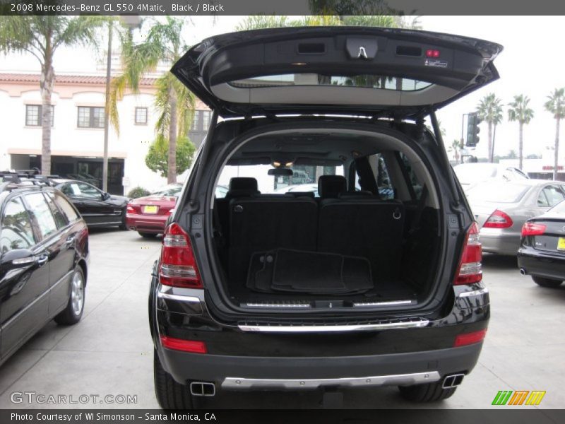 Black / Black 2008 Mercedes-Benz GL 550 4Matic
