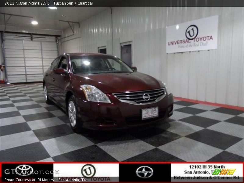 Tuscan Sun / Charcoal 2011 Nissan Altima 2.5 S