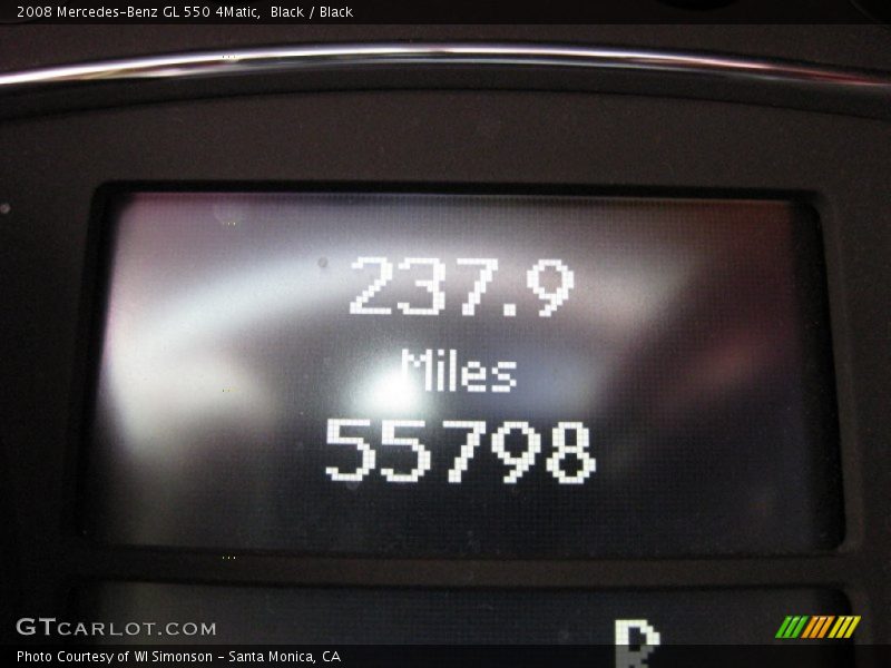 Black / Black 2008 Mercedes-Benz GL 550 4Matic