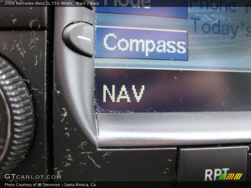 Black / Black 2008 Mercedes-Benz GL 550 4Matic