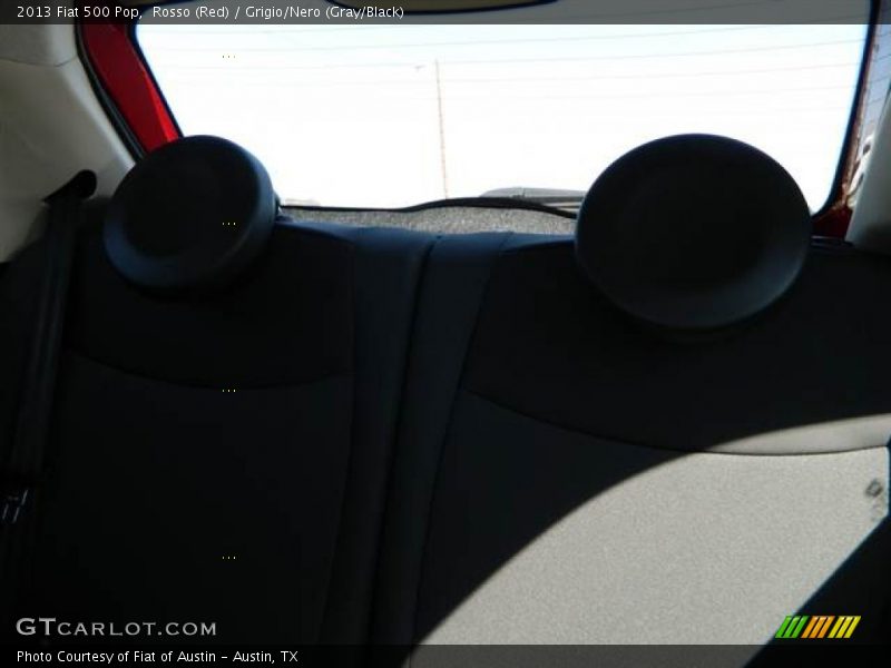 Rosso (Red) / Grigio/Nero (Gray/Black) 2013 Fiat 500 Pop