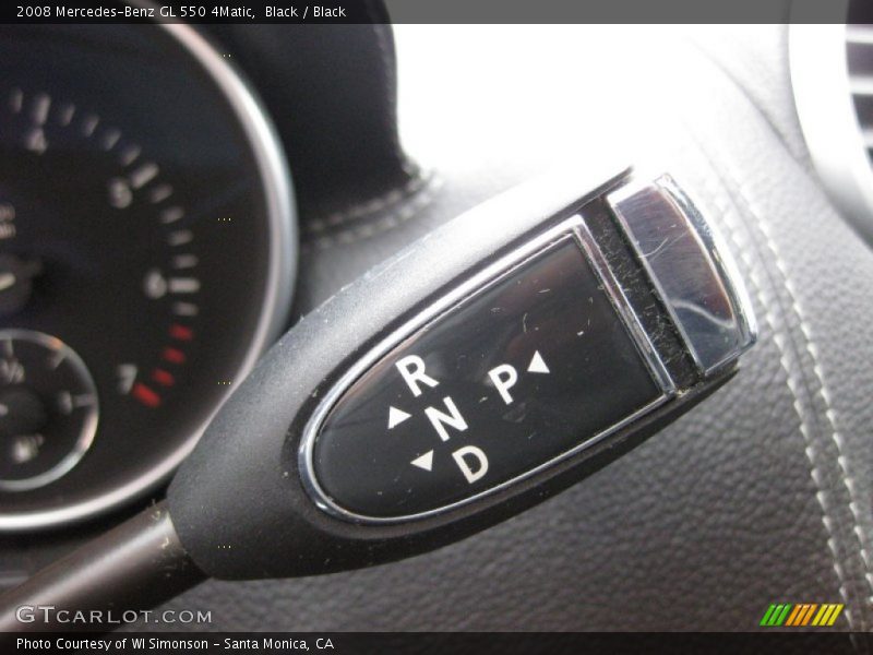 Black / Black 2008 Mercedes-Benz GL 550 4Matic