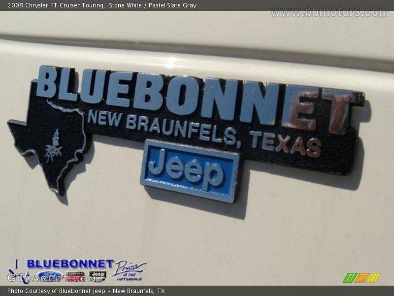 Stone White / Pastel Slate Gray 2008 Chrysler PT Cruiser Touring