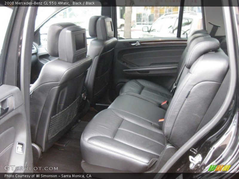Black / Black 2008 Mercedes-Benz GL 550 4Matic