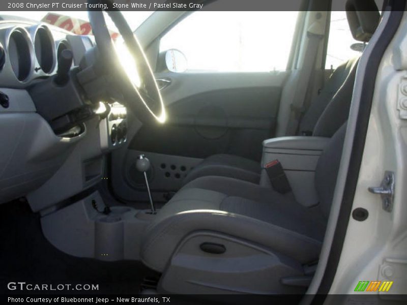 Stone White / Pastel Slate Gray 2008 Chrysler PT Cruiser Touring
