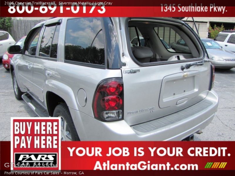 Silverstone Metallic / Light Gray 2006 Chevrolet TrailBlazer LT