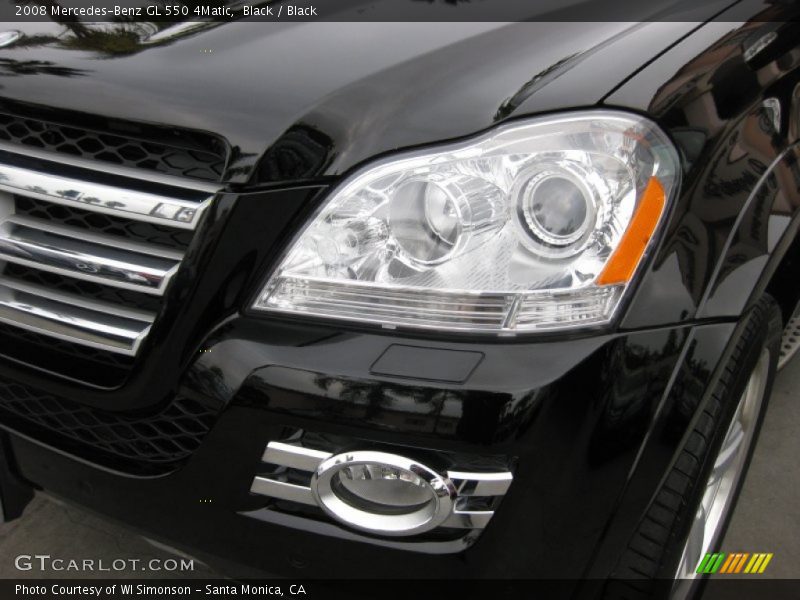 Black / Black 2008 Mercedes-Benz GL 550 4Matic