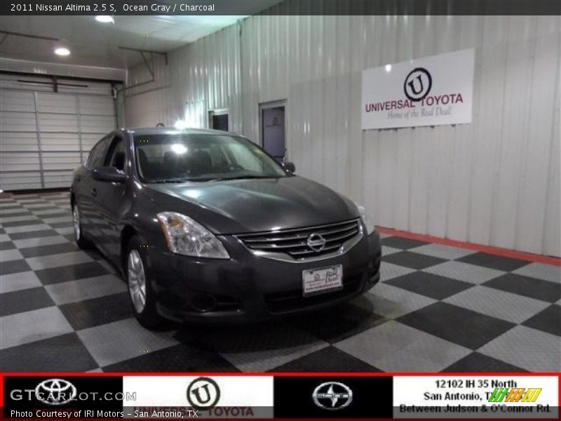 Ocean Gray / Charcoal 2011 Nissan Altima 2.5 S