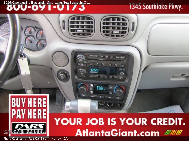 Silverstone Metallic / Light Gray 2006 Chevrolet TrailBlazer LT
