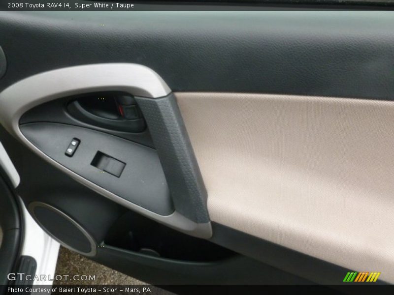 Super White / Taupe 2008 Toyota RAV4 I4