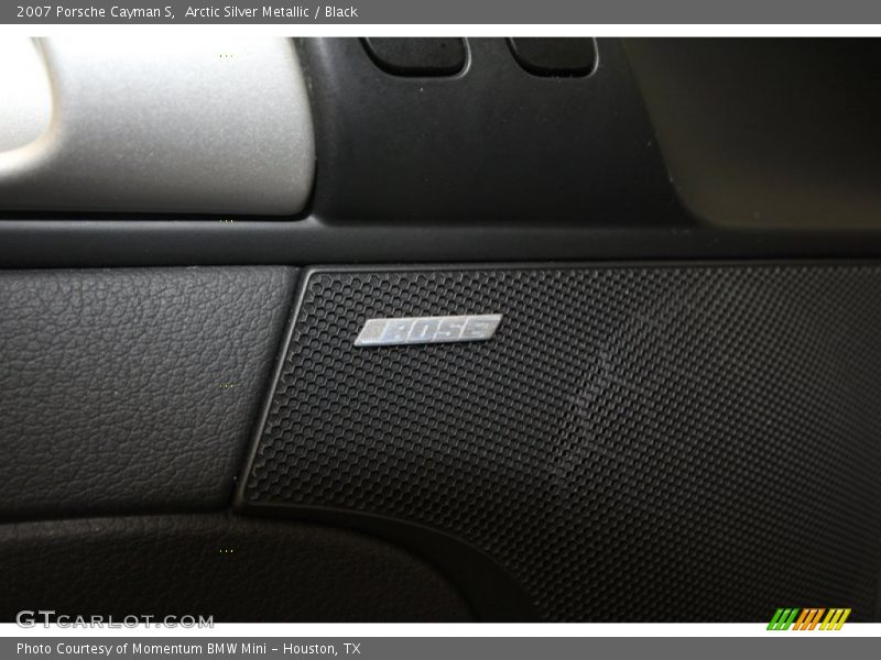 Arctic Silver Metallic / Black 2007 Porsche Cayman S