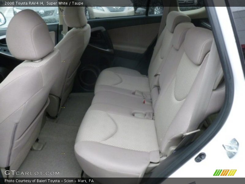 Super White / Taupe 2008 Toyota RAV4 I4