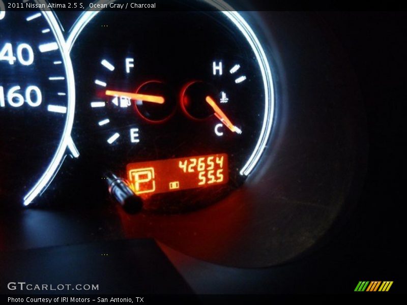Ocean Gray / Charcoal 2011 Nissan Altima 2.5 S