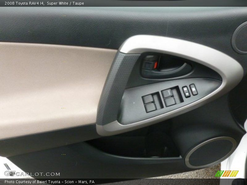 Super White / Taupe 2008 Toyota RAV4 I4