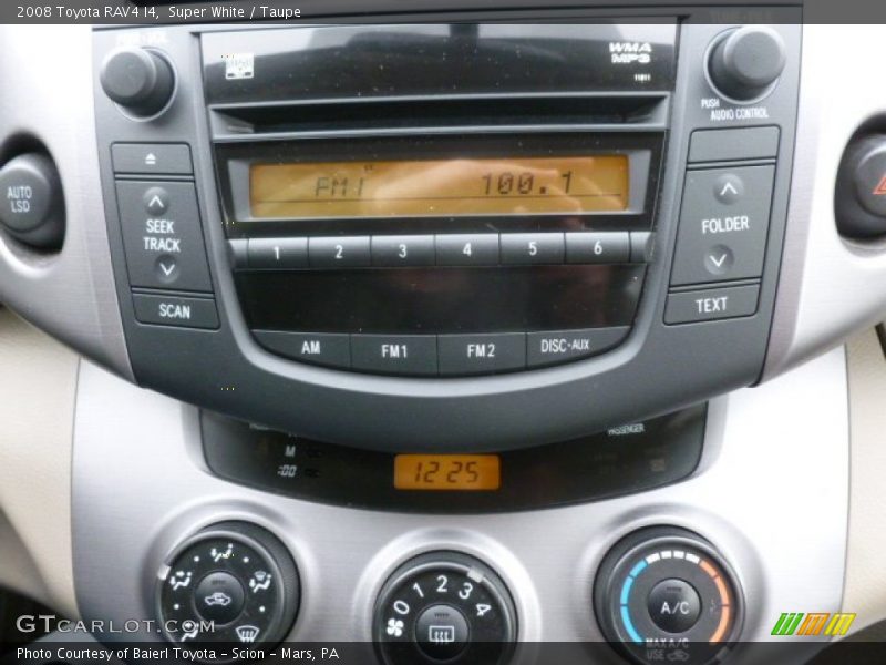 Super White / Taupe 2008 Toyota RAV4 I4