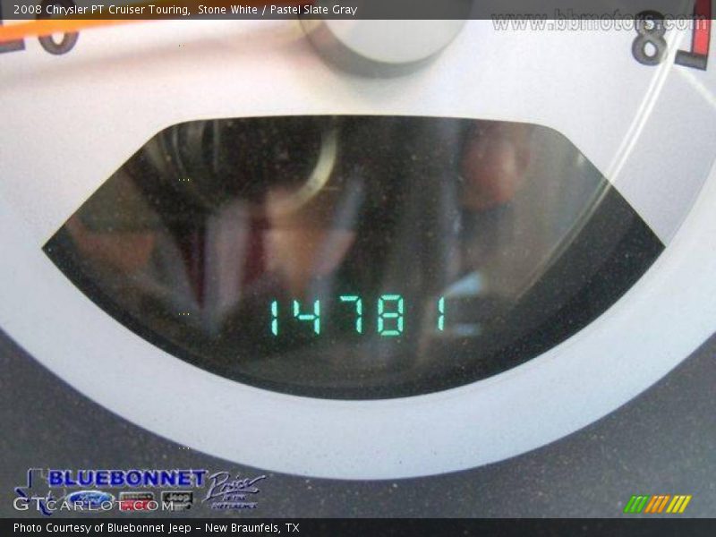 Stone White / Pastel Slate Gray 2008 Chrysler PT Cruiser Touring