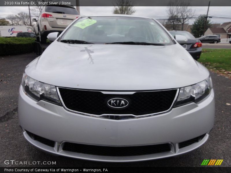 Bright Silver / Stone 2010 Kia Forte EX